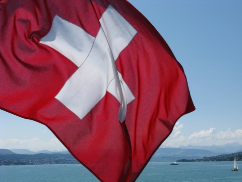 Monika Dietsch (Copyright)  Schweiz Nationalflagge Nationalflaggen