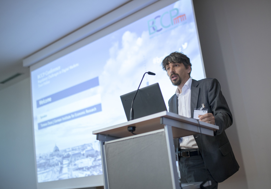 Welcome address by Tomaso Duso, head of DIW department Firms and Marktes