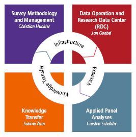Graphic of the four SOEP divisions