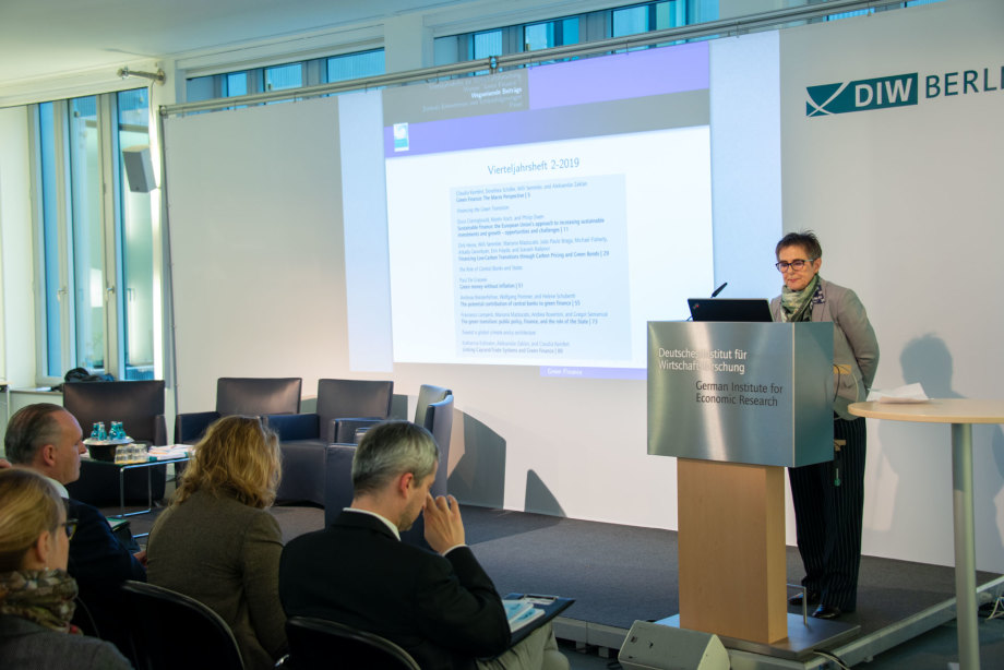 Dorothea Schäfer, Forschungsdirektorin Finanzmärkte am DIW Berlin