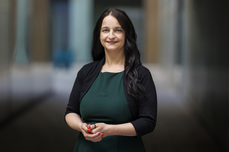 Das Bild zeigt SOEP-Direktorin und Vorstandsmitglied Sabine Zinn.